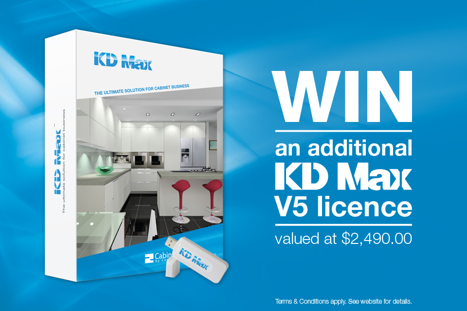 KD Max product photo, WIN an additional V5 licence