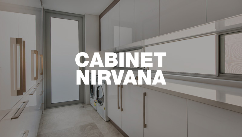 goCabinets Cabinet Nirvana Laundry