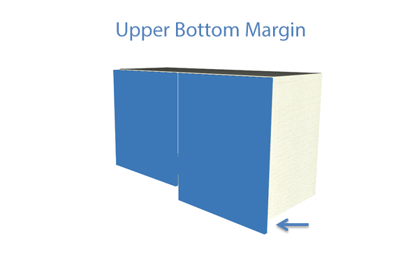 Upper bottom margin