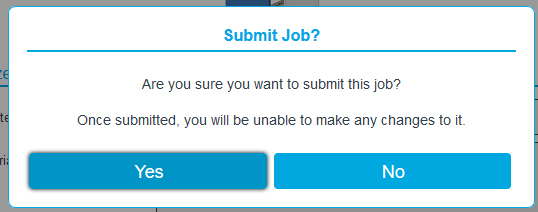 submit job display