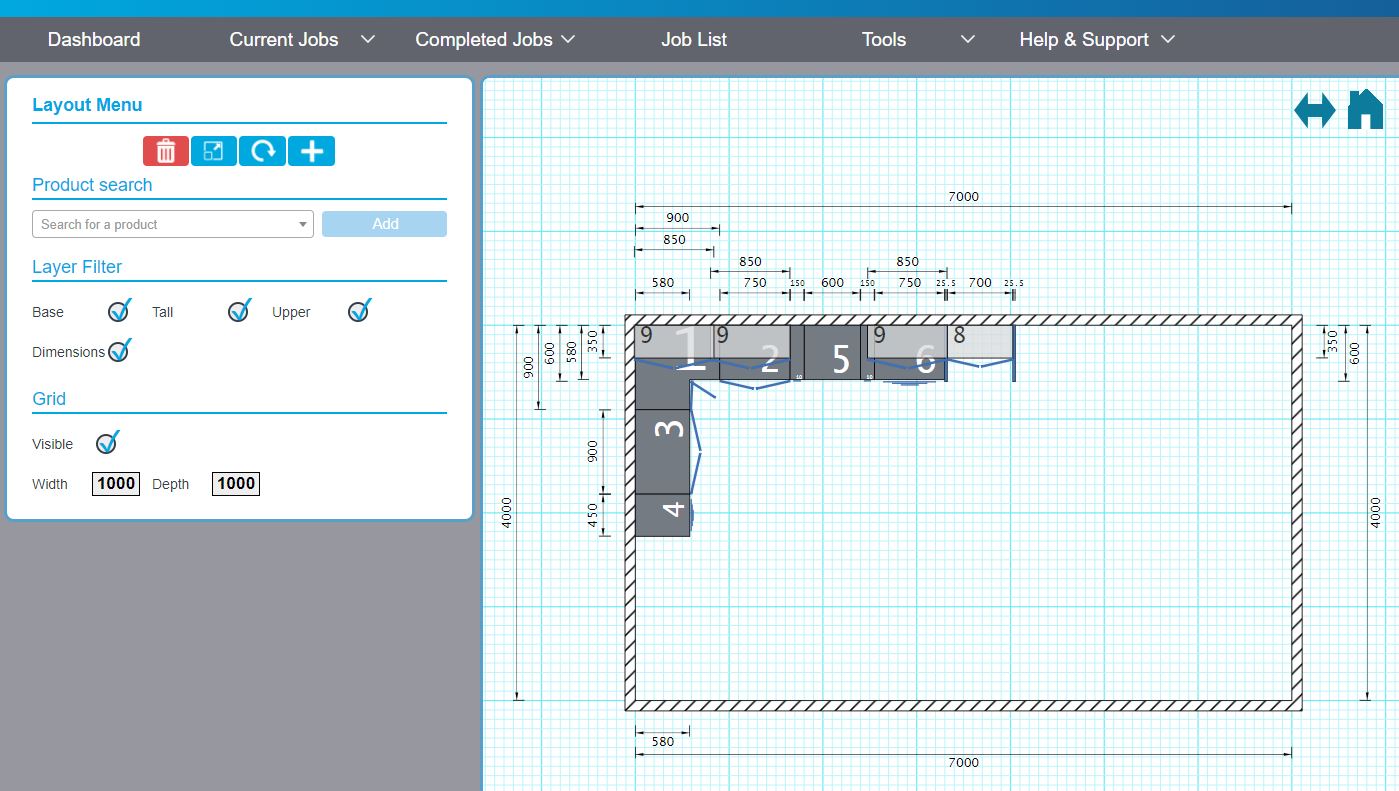 goCabeints interface