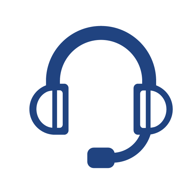 blue headset icon