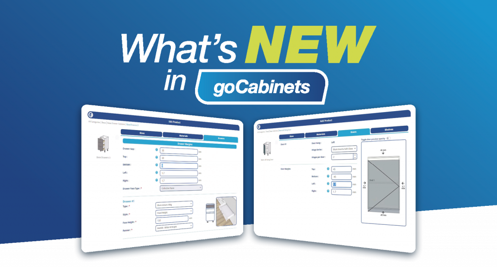 goCabinets new dashboard