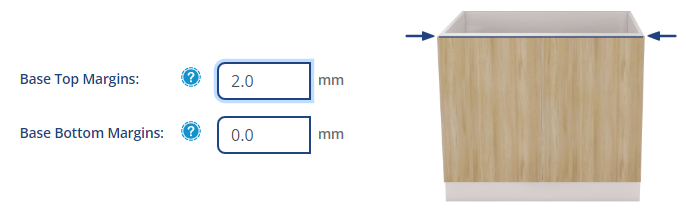 base top margin