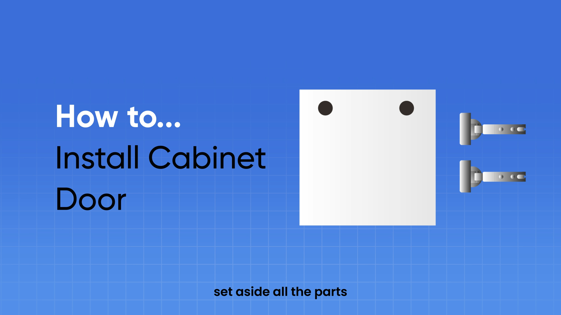 Install Cabinet Door